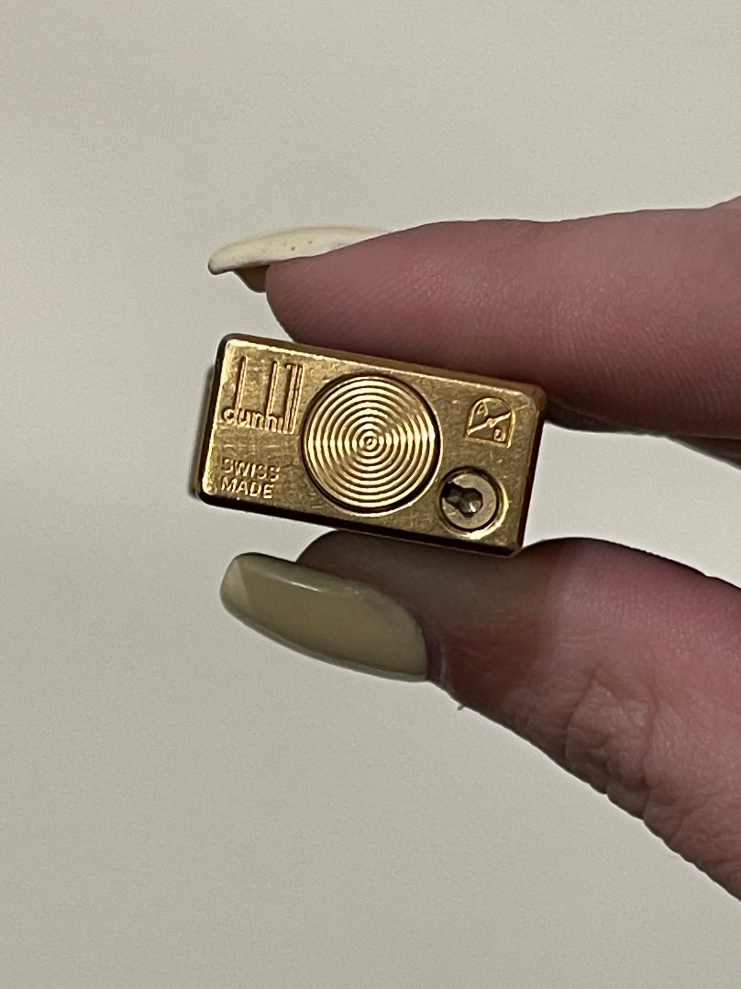 Dunhill Black & Gold Rollagas Lighter