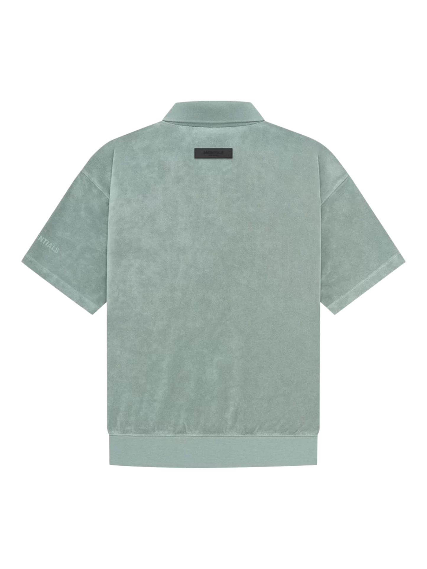 Essentials Fear of God Sycamore Short Sleeve Terry Cloth Polo SS23 — Genuine Design Luxury Consignment Calgary, Canada New & Pre-Owned Authentic Clothing, Shoes, Accessories.