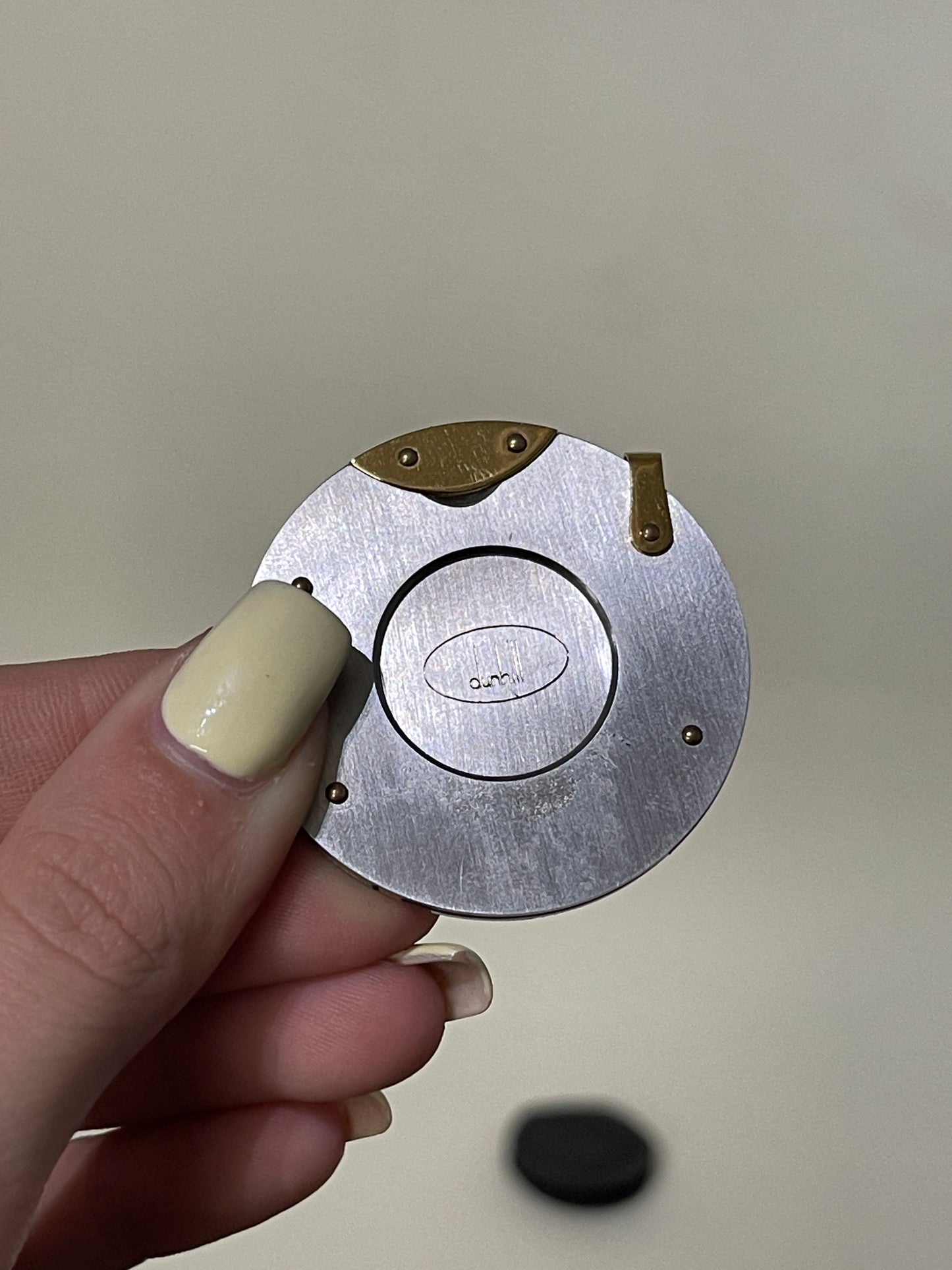 Dunhill Silver & Gold Guillotine Cigar Cutter