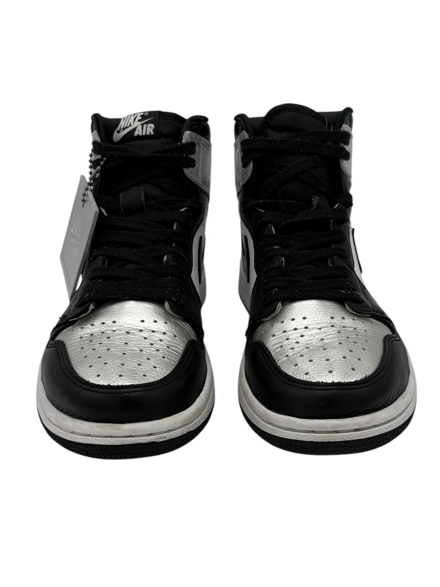 Nike Air Jordan 1 Retro High 'Silver Toe' Sneakers 5.5 M / 7 W