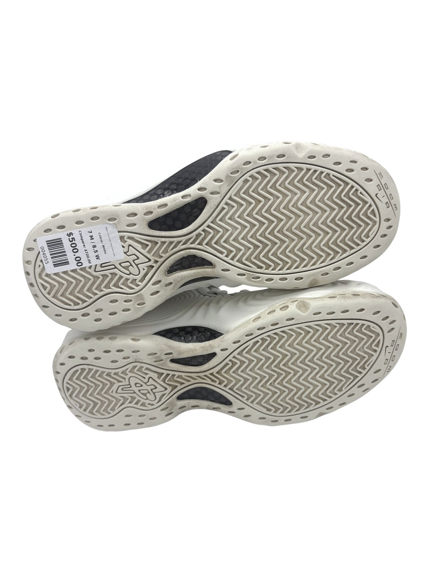 Nike x Comme Des Garcons White Air Foamposite One 7 M / 8.5 W