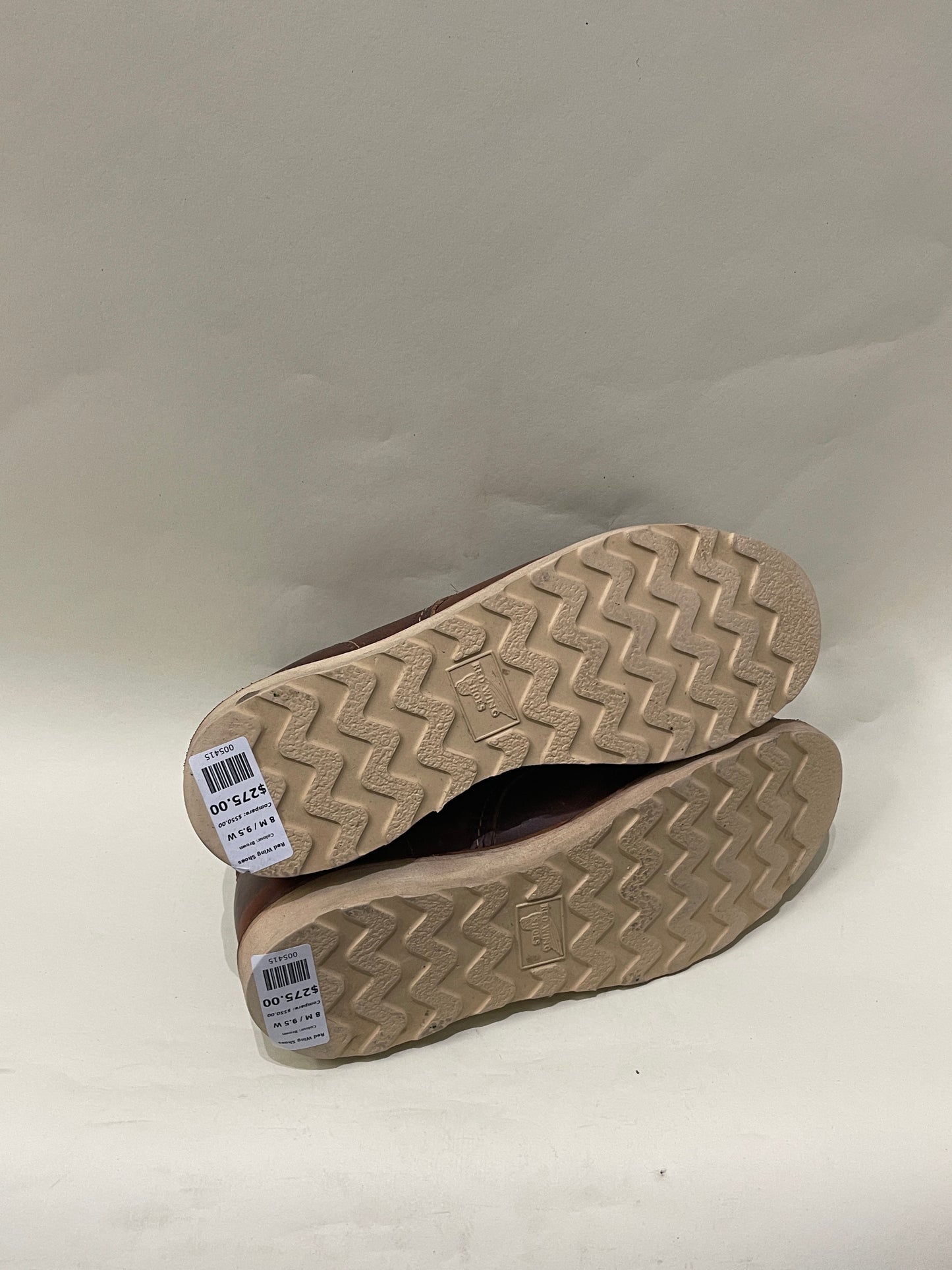 Red Wing Shoes Brown Leather 9111 Round Toe Heritage Boots 8 M / 9.5 W