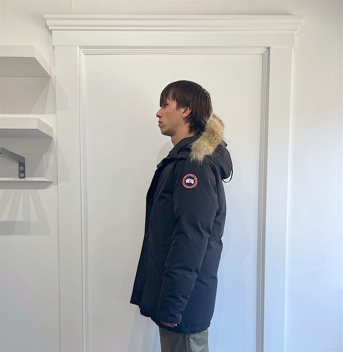 Canada Goose Navy Blue Chateau Parka Medium - M