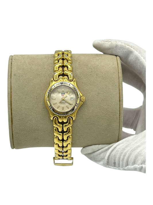Tag Heuer Stainless Steel Gold Tone WG1330-0 Watch