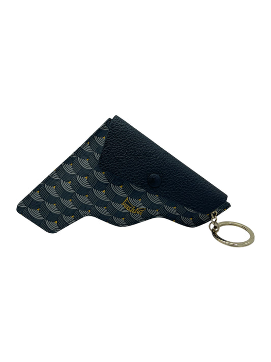 Fauré Le Page Black & Grey Monogram Calibre Pochette 22