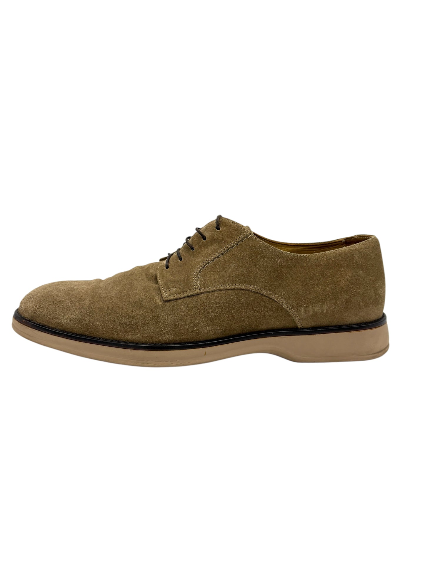 Ermenegildo Zegna Tan Suede Casual Dress Shoes 11 M / 12.5 W