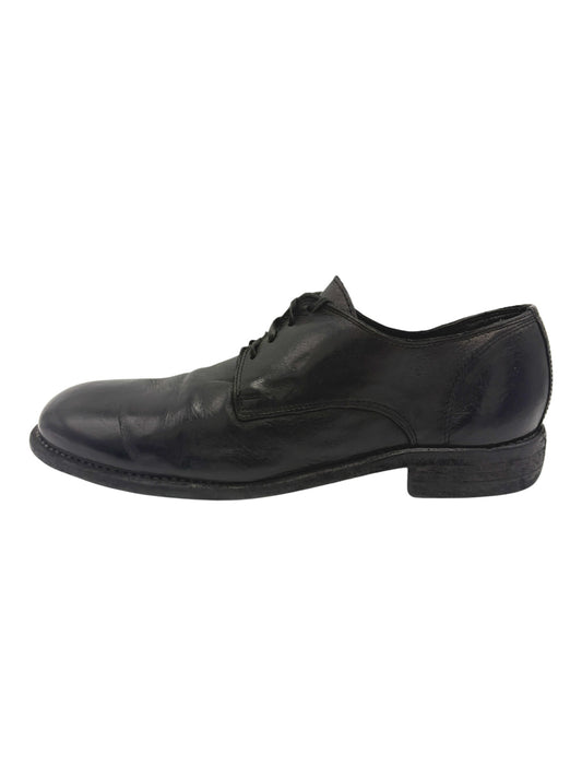 Guidi Black Donkey Leather 992 Derby Shoes EU 43