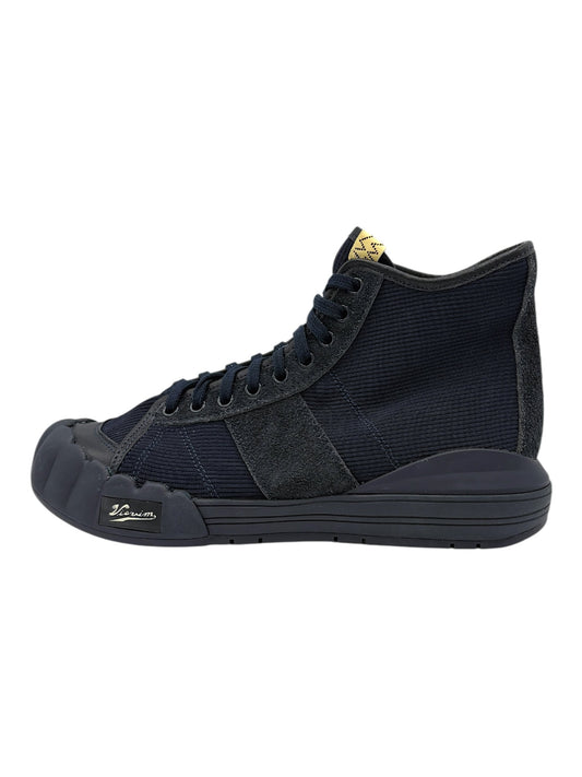Visvim Navy Blue Lanier High Top Sneakers 10 M / 11.5 W