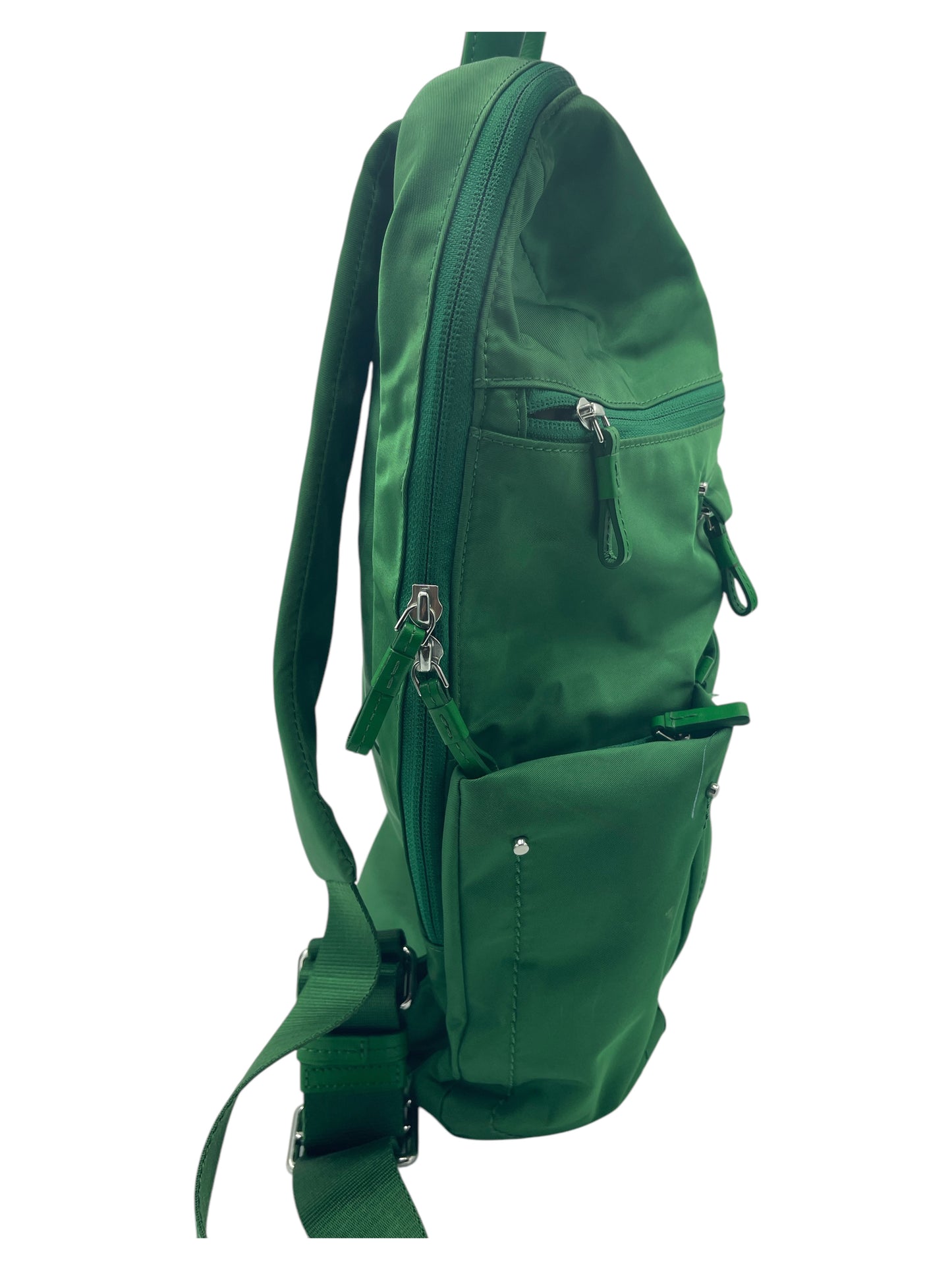 Tumi Bright Green Nylon Backpack