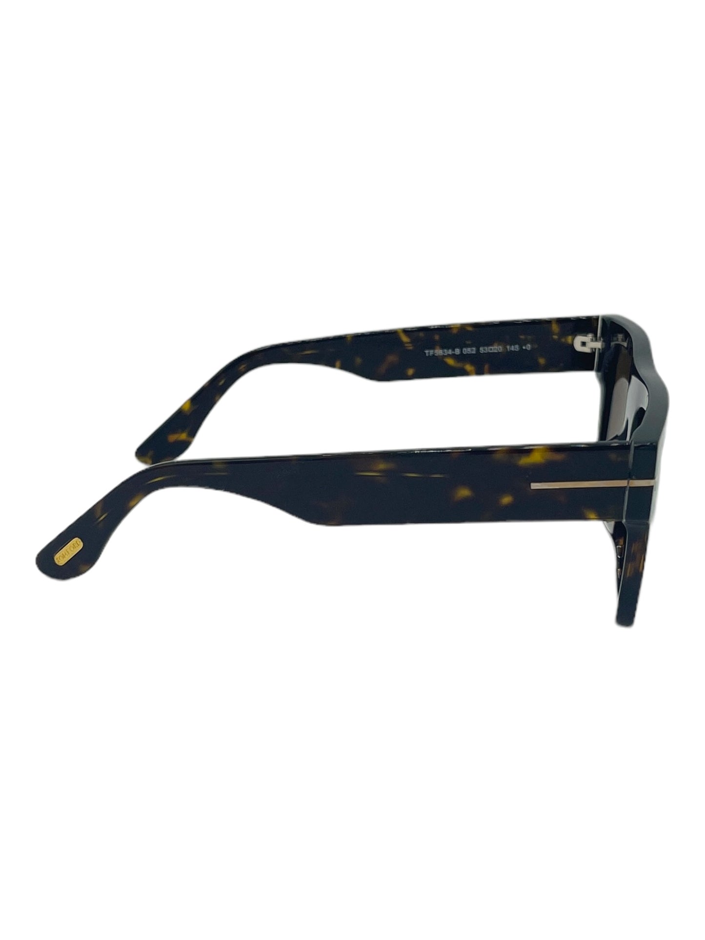 Tom Ford Brown Tortoiseshell TF5634-B Fausto Sunglasses