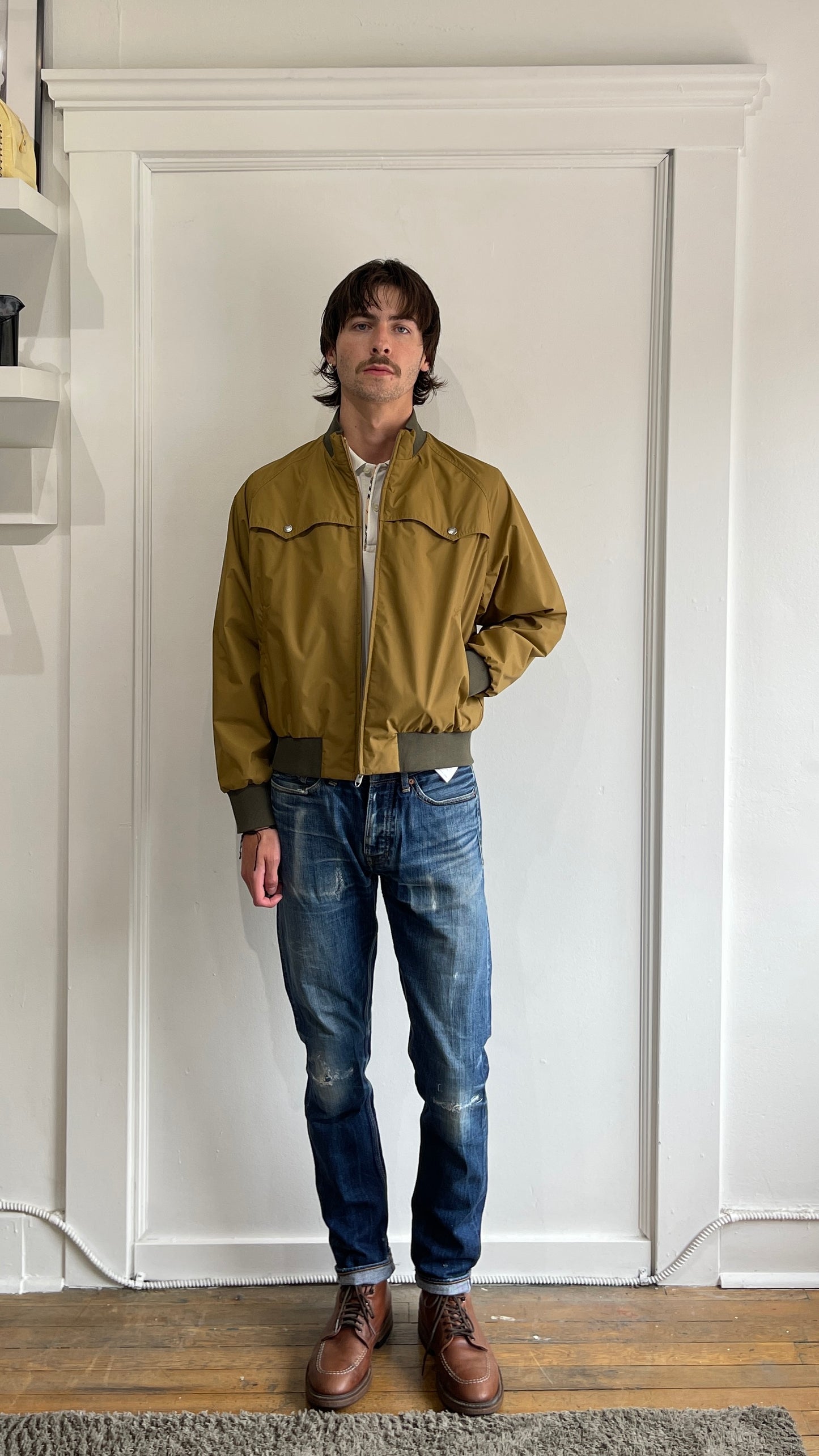 Gucci X The North Face Dark Tan Bomber Jacket Extra Large - XL