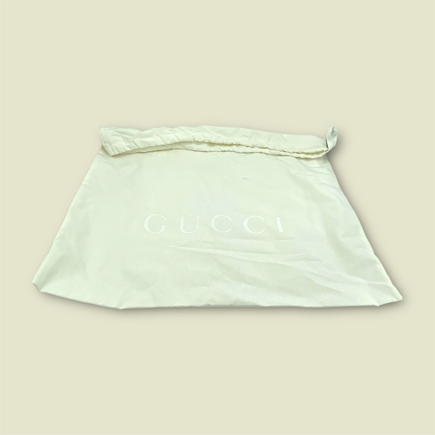 Gucci Beige GG Emblem Large Tote Bag