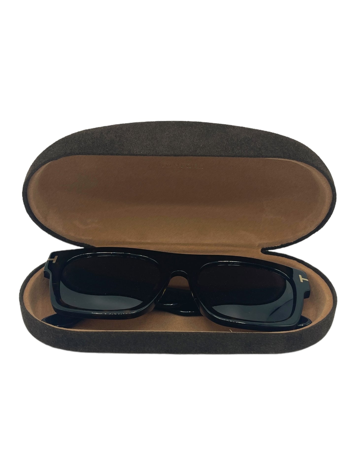 Tom Ford Brown Tortoiseshell TF5634-B Fausto Sunglasses