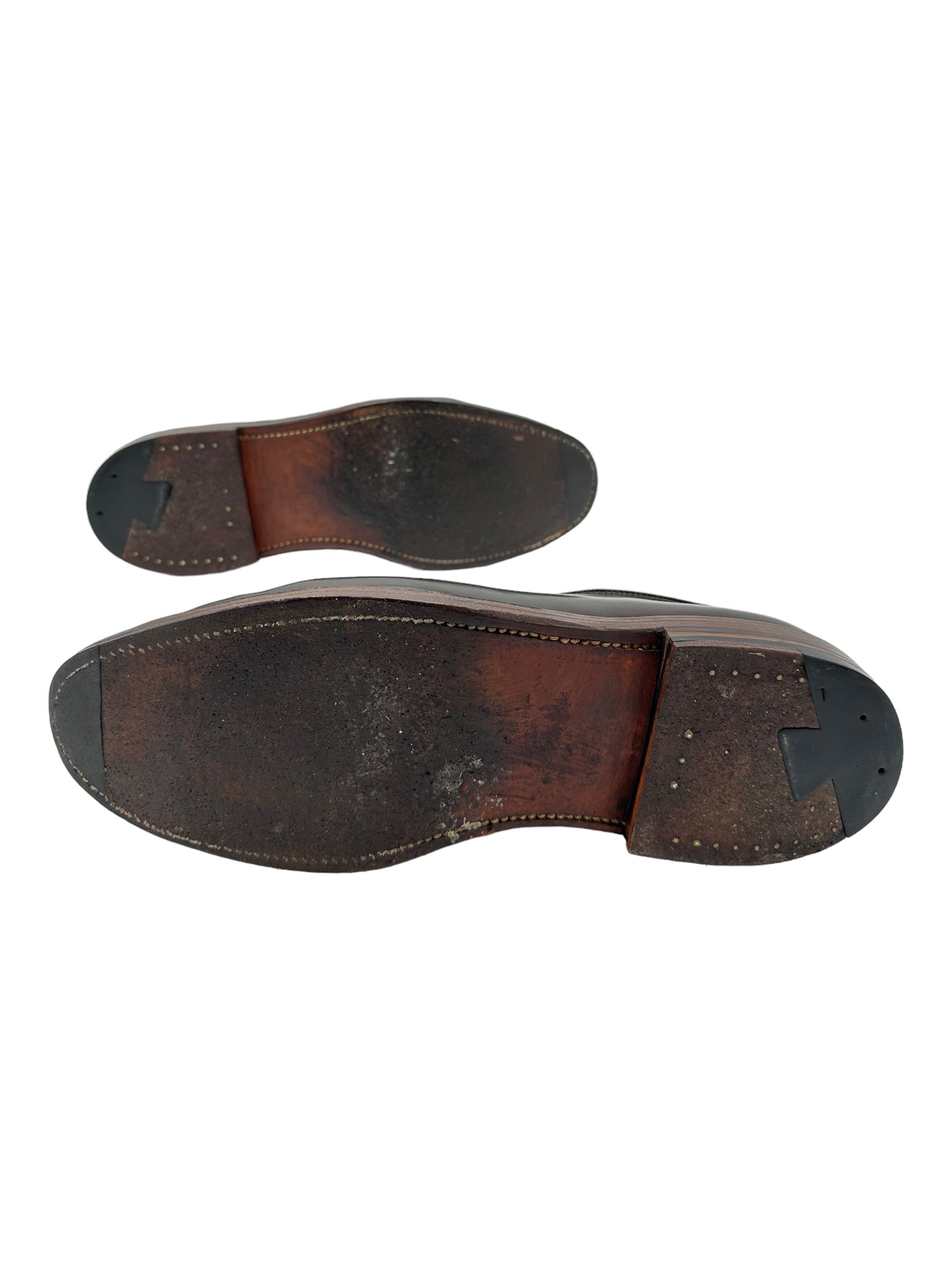 Alden 93911 Cigar Shell Cordovan Plain Toe Blucher Dress Shoes - Genuine Design Luxury Consignment for Men. New & Pre-Owned Clothing, Shoes, & Accessories. Calgary, Canada