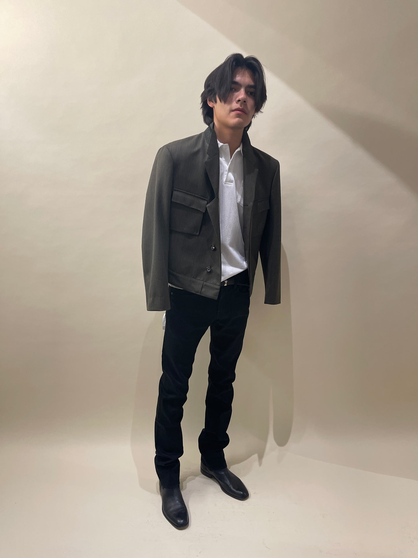 Our Legacy Green Virgin Wool Pioneer Jacket 40