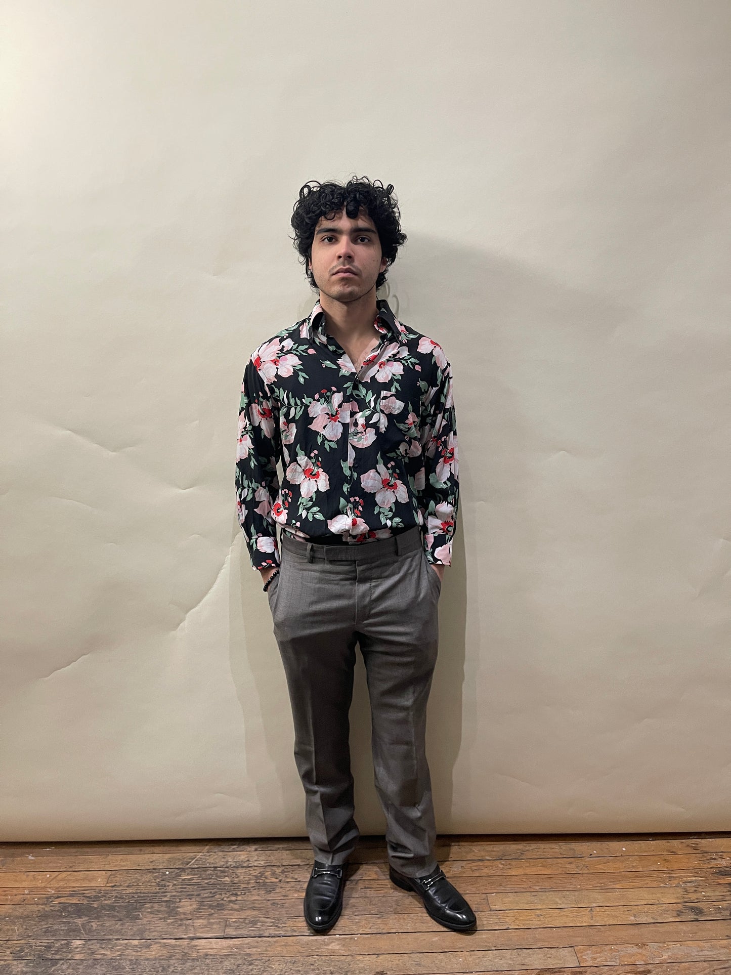 Tom Ford Multi Colour Floral Casual Button-Up Shirt 15.5
