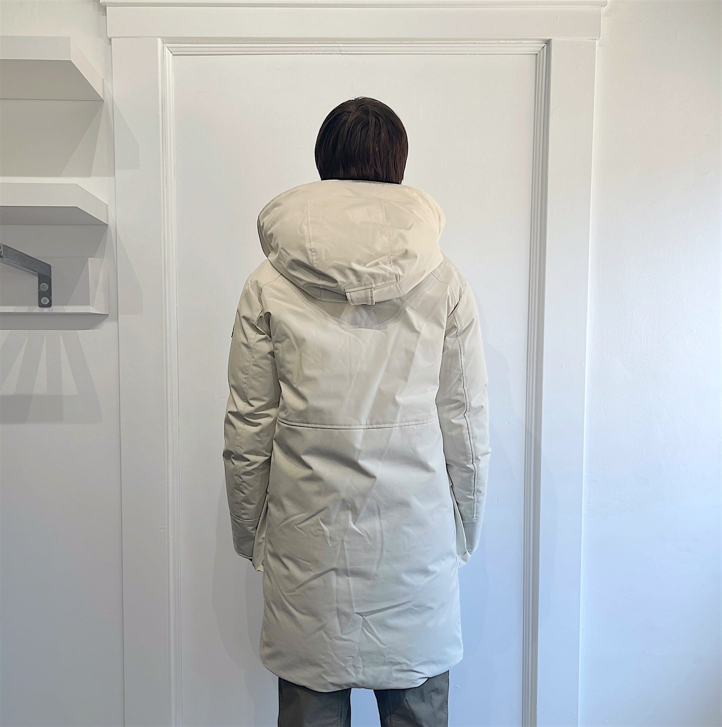 Kanuk White/Off White Duck Down Jonas Parka Small - S