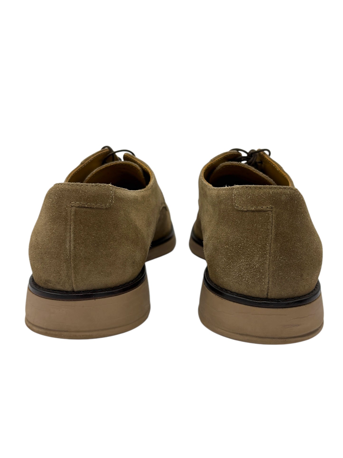 Ermenegildo Zegna Tan Suede Casual Dress Shoes 11 M / 12.5 W