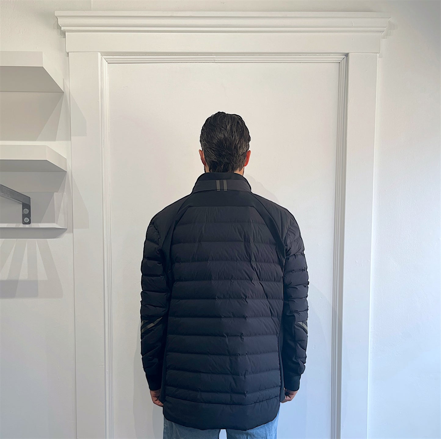 Canada Goose Black Label Black HyBridge CW Bomber Jacket Extra Large - XL