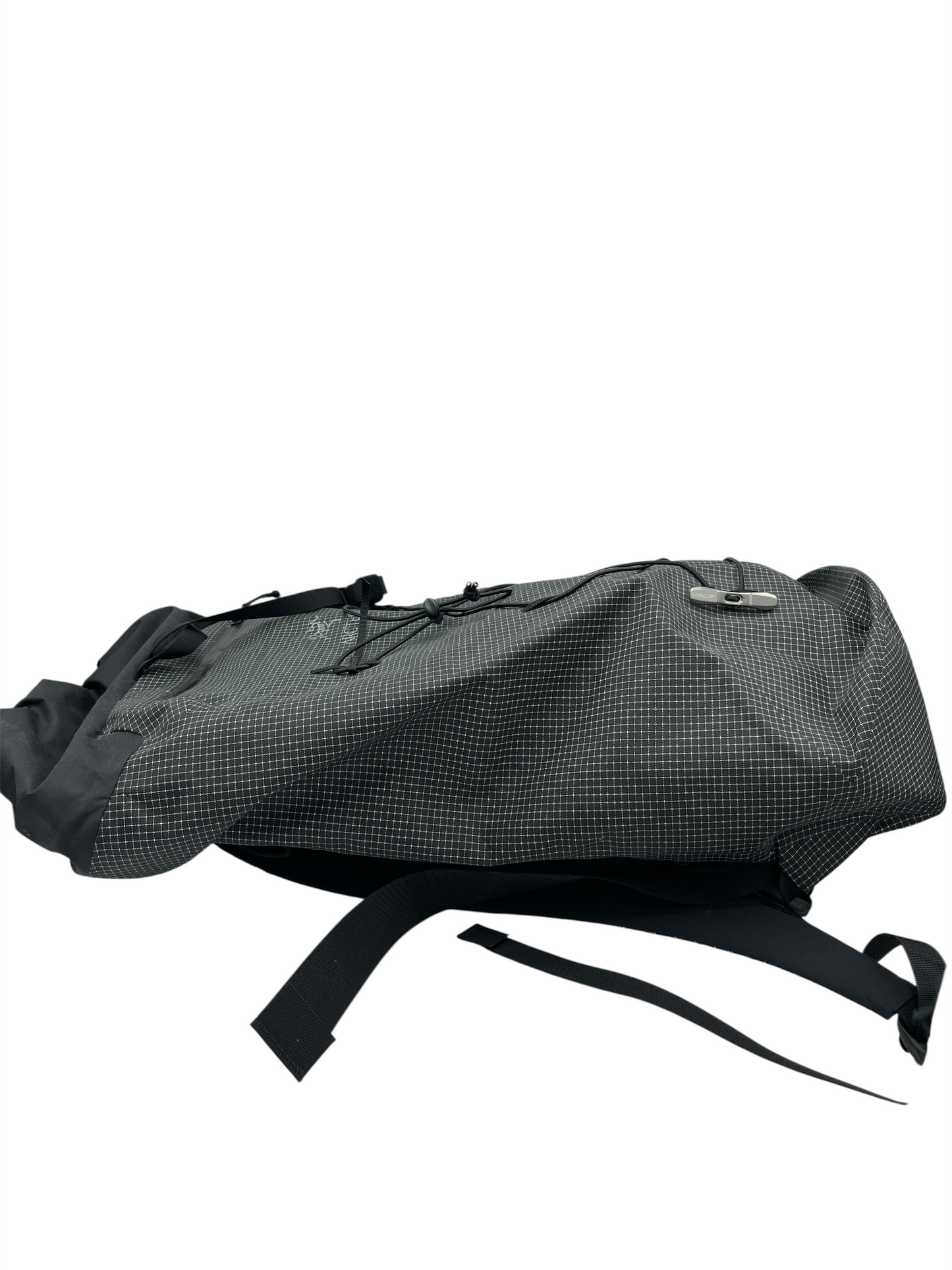 Arc'teryx Charcoal Grey Grid Pattern Alpha FL 30 Backpack - Genuine Design 2