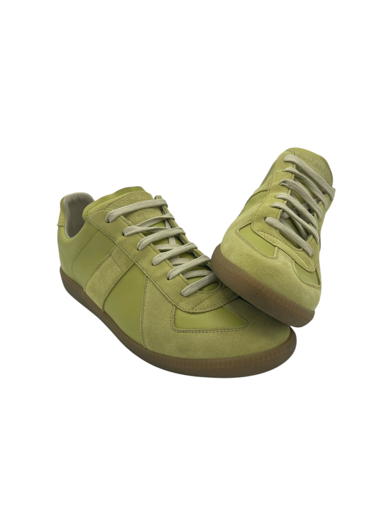 Maison Margiela Yellow Leather Replica Sneakers 9 M / 10.5 W