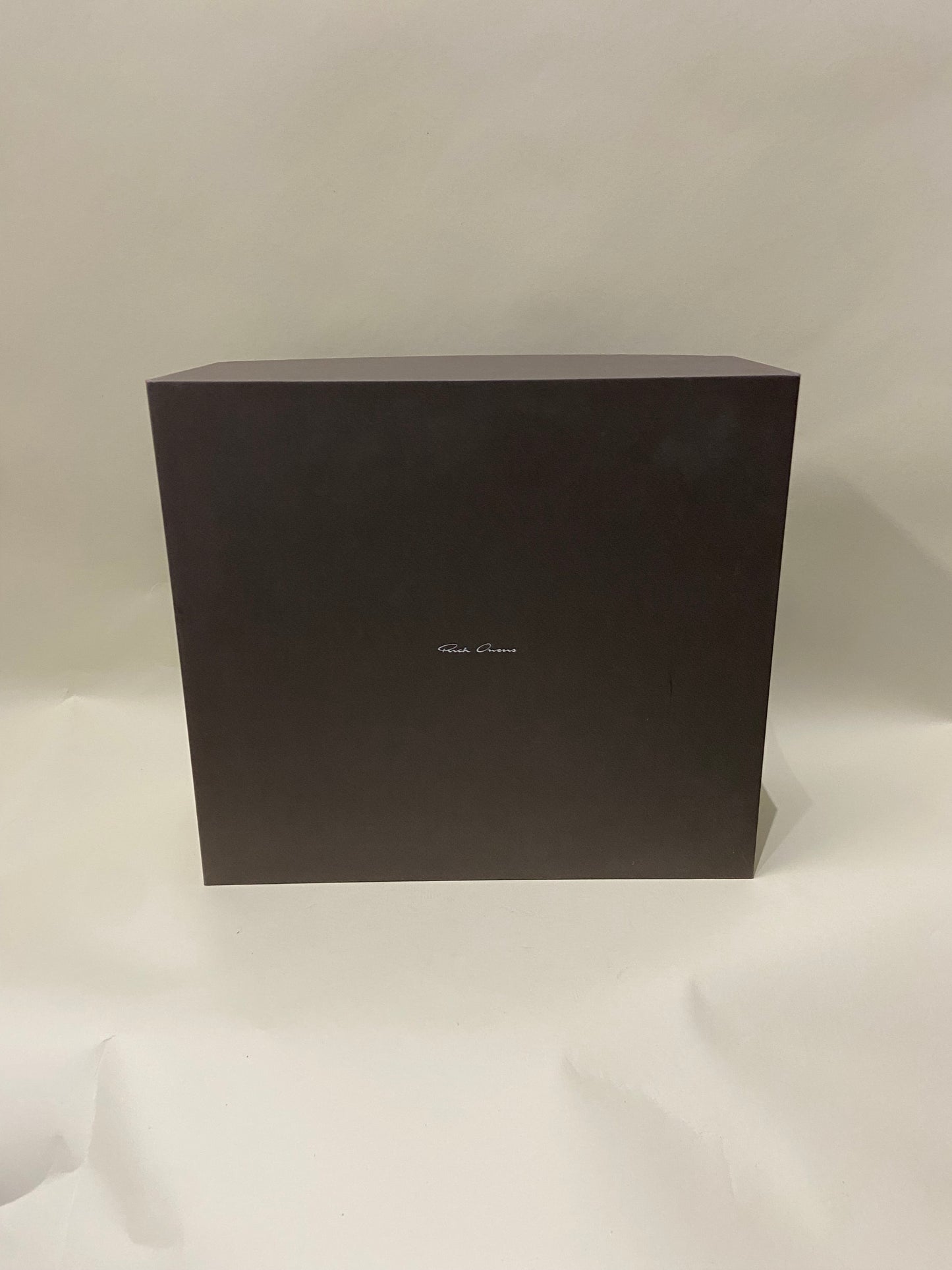 Rick Owens Taupe Leather Geobasket Sneakers 6 M / 7.5 W