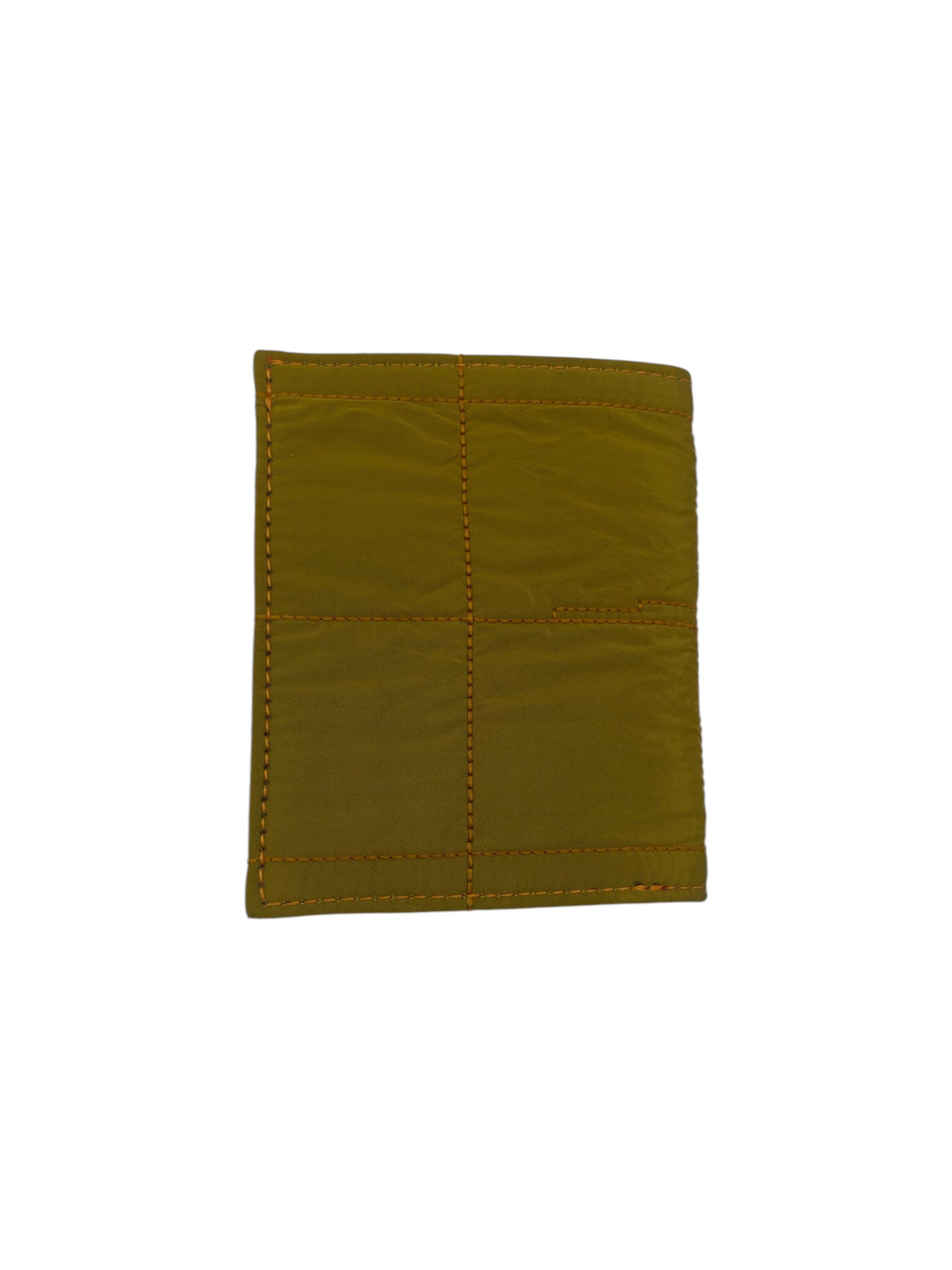 Stone Island Dijon Yellow Nylon Bifold Wallet