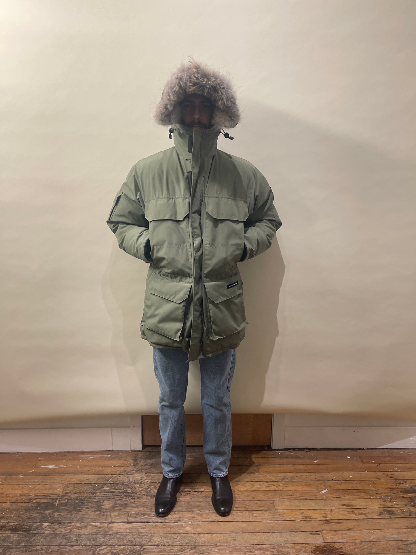 Canada Goose Green Expedition Parka Small - S