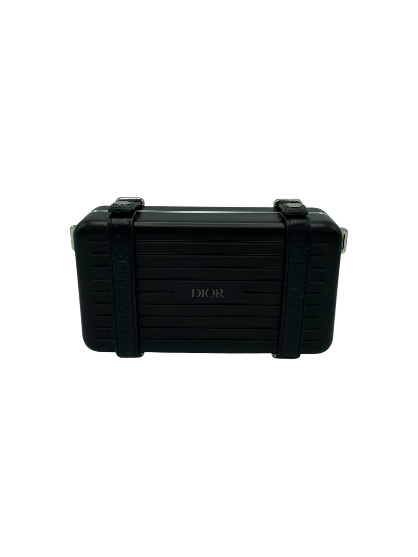 Dior x Rimowa Black Aluminium & Calfskin Personal Clutch