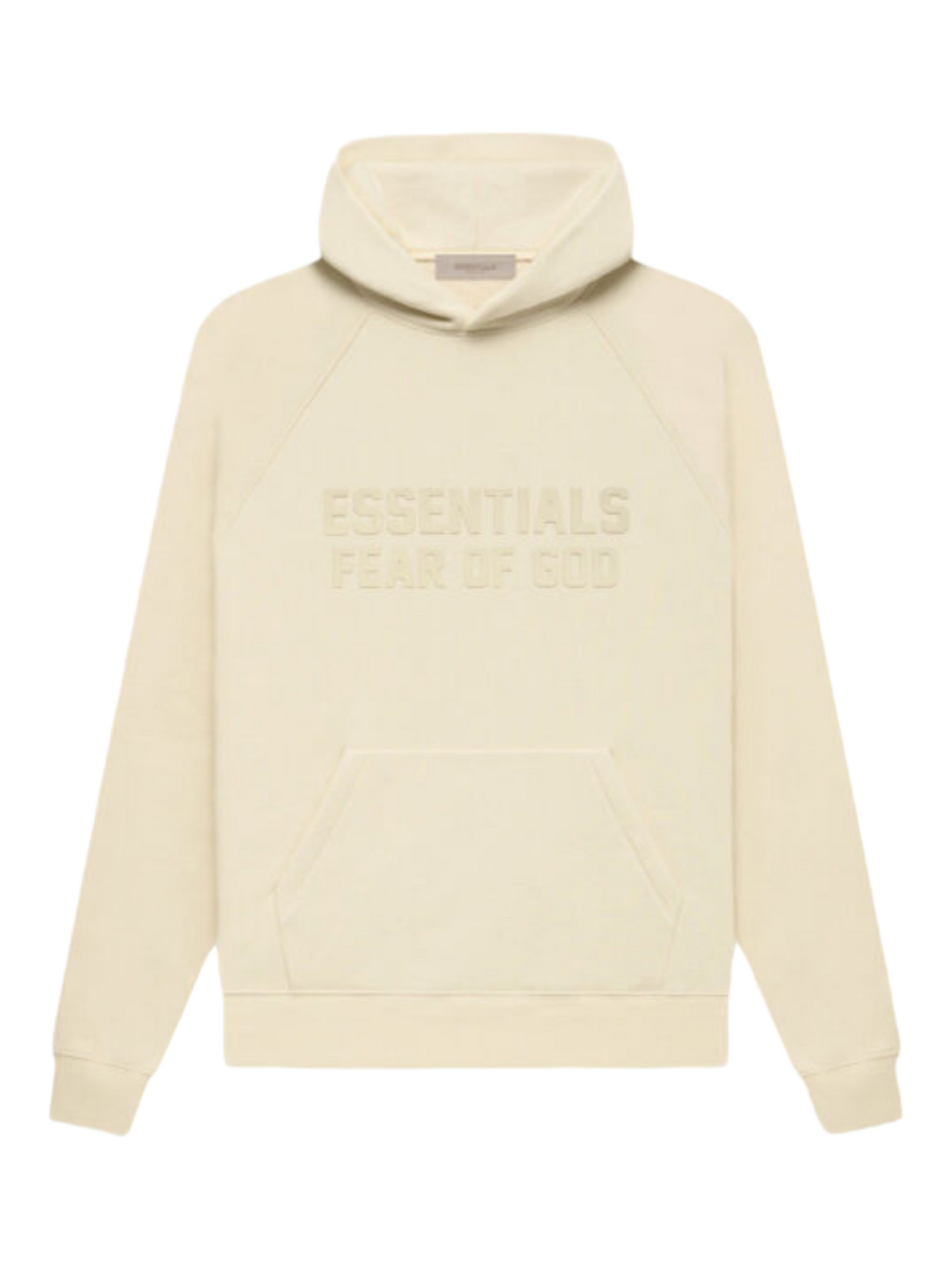 Essentials Fear of God Eggshell Fleece Hoodie — Genuine Design Luxury Consignment for Men. New & Pre-Owned Clothing, Shoes, & Accessories. Calgary, Canada