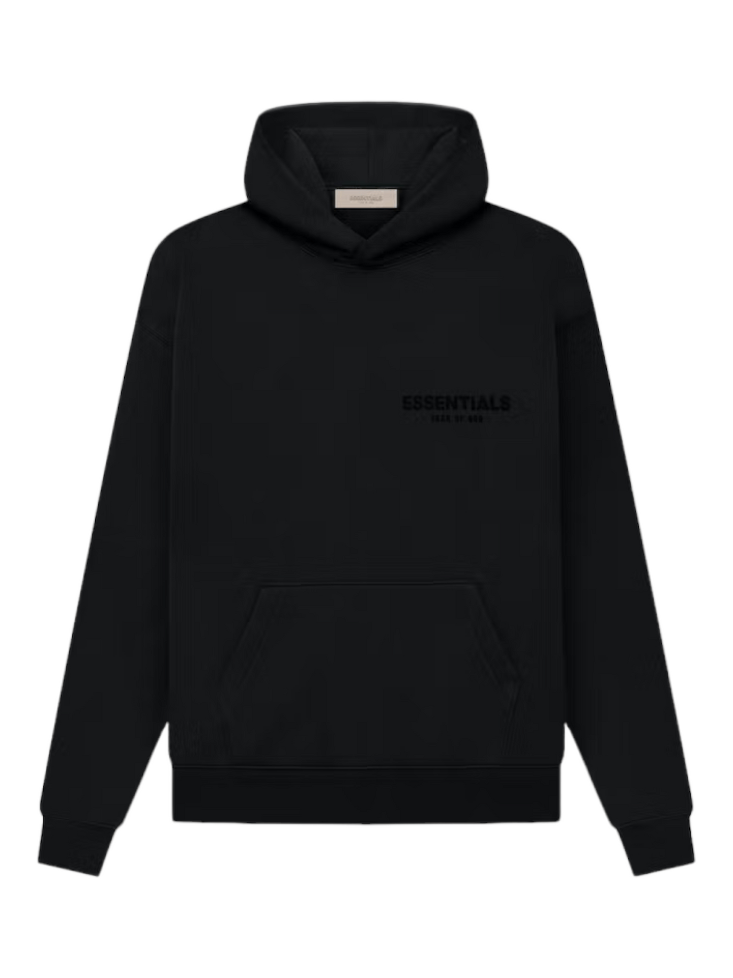 Essentials Fear of God Stretch Limo Black Fleece Hoodie SS22 - Genuine Design Luxury Consignment Calgary, Canada New & Pre-Owned Authentic Clothing, Shoes, Accessories.