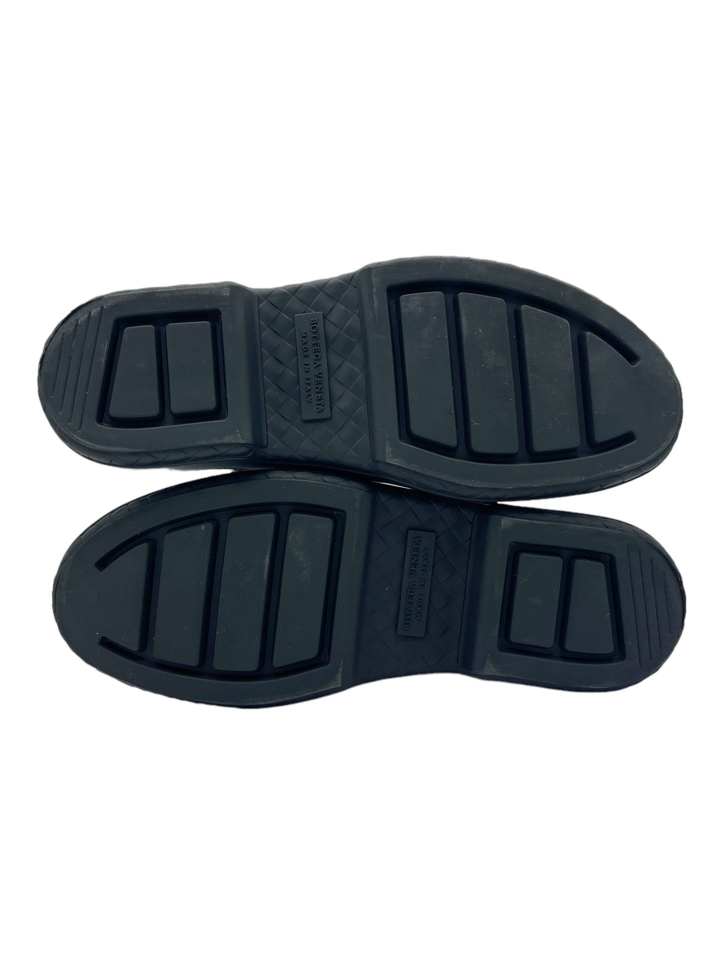 Bottega Veneta Black & White Leather Chelsea Boots 10 M / 11.5 W