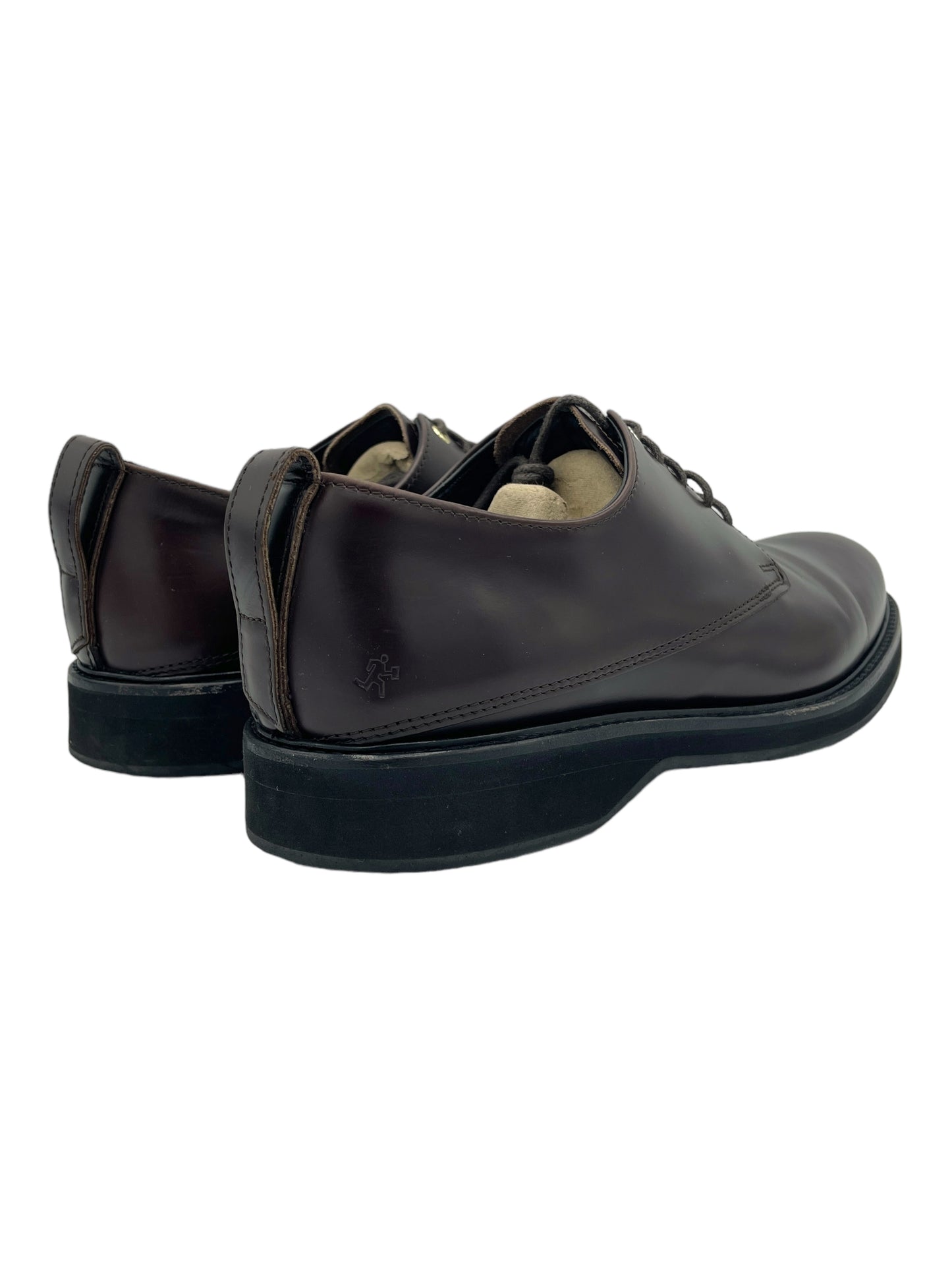 Want Les Essentiels Dark Brown Leather Derby Dress Shoes 9 M / 10.5 W