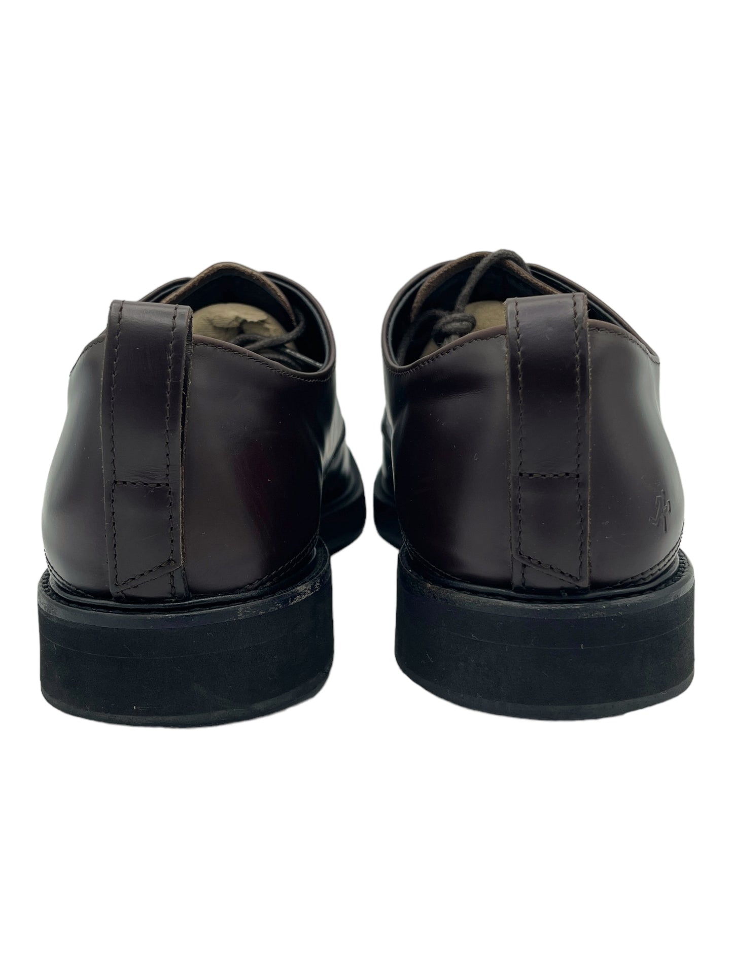 Want Les Essentiels Dark Brown Leather Derby Dress Shoes 9 M / 10.5 W