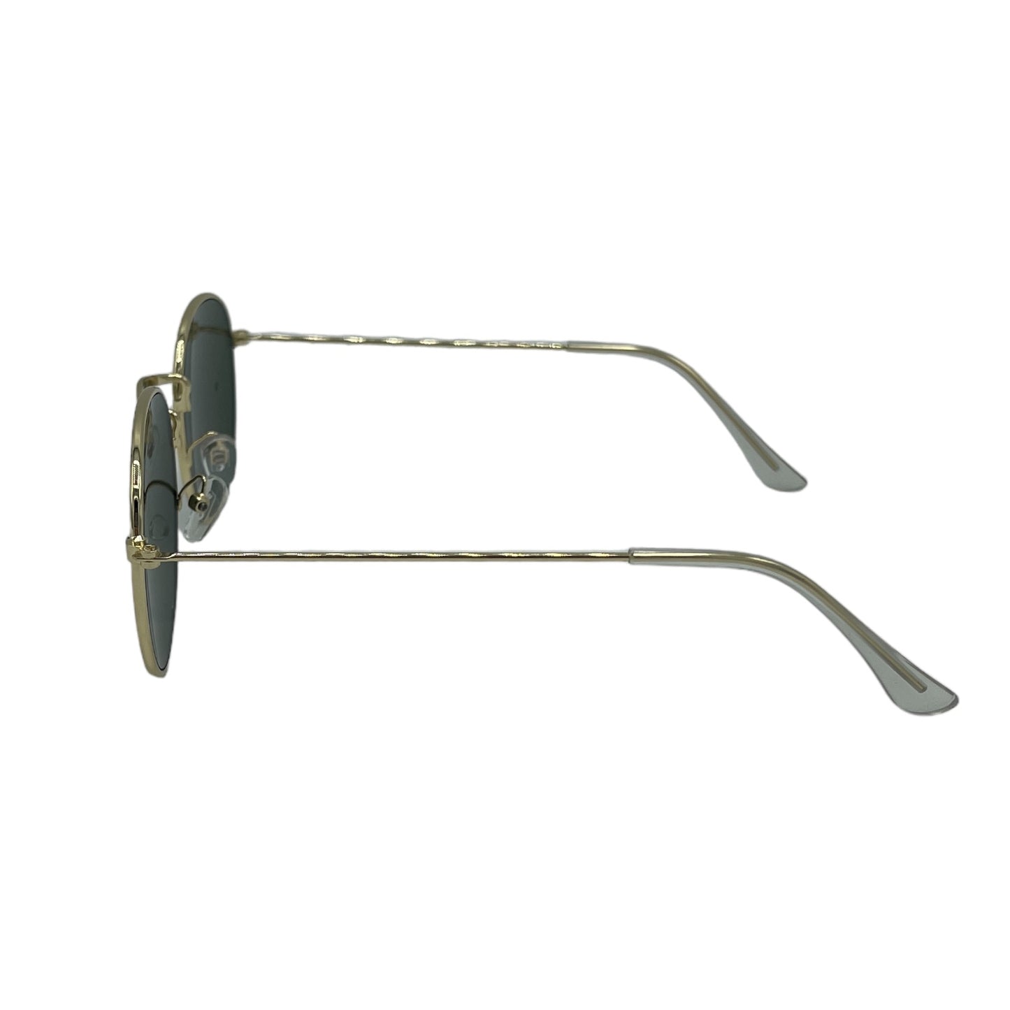 Wire Frame Circular Lens Sunglasses