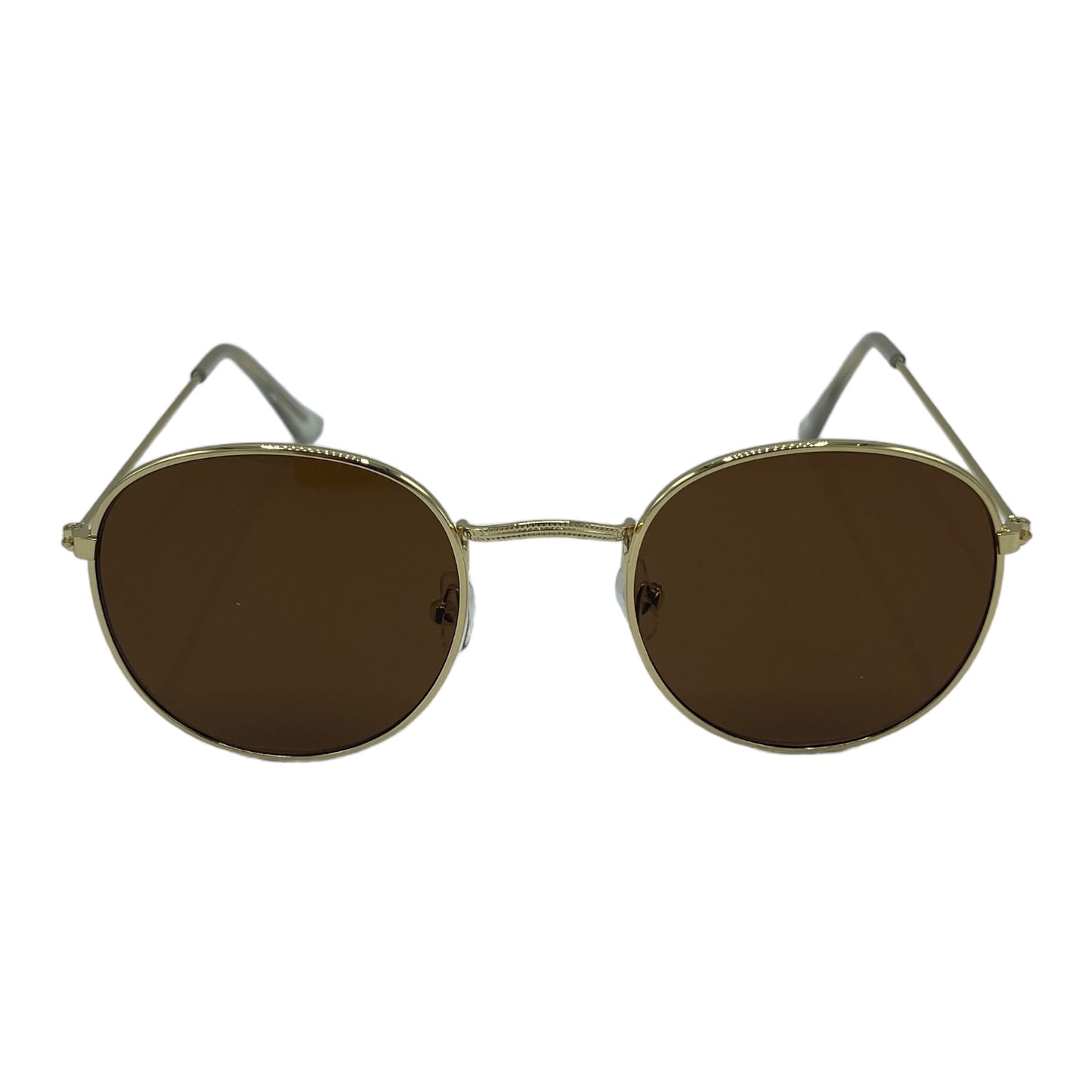 Wire Frame Circular Lens Sunglasses