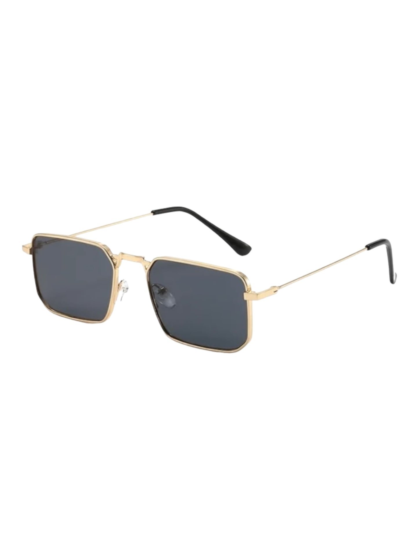 Square Metal Frame Everyday Sunglasses