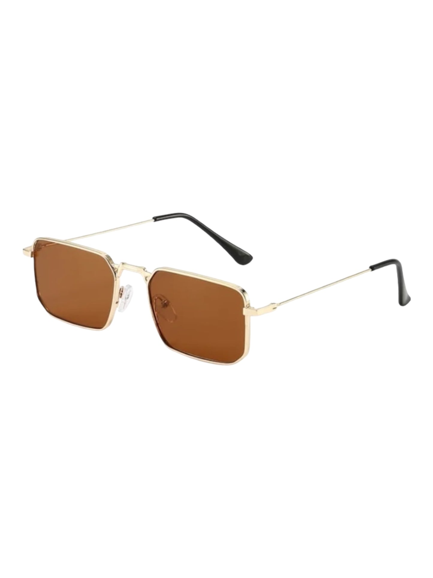 Square Metal Frame Everyday Sunglasses