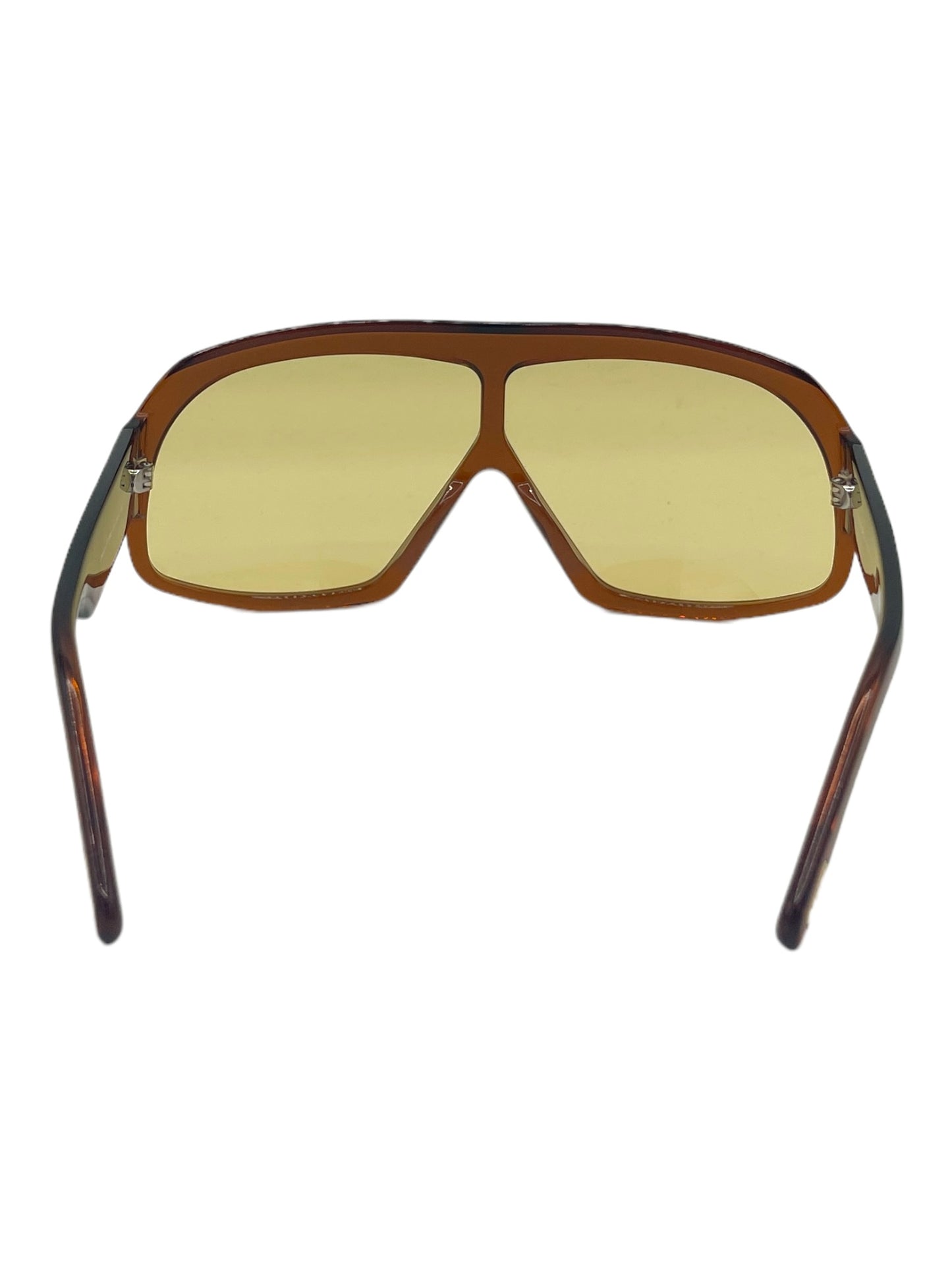 Tom Ford Light Brown Cassius Oversized Sunglasses