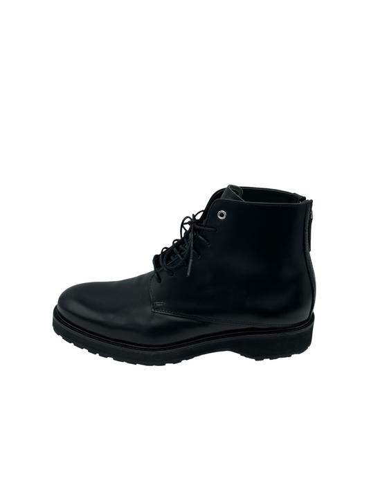 Want Les Essentiels Black Leather Montoro Derby Boots 8.5 M / 10 W