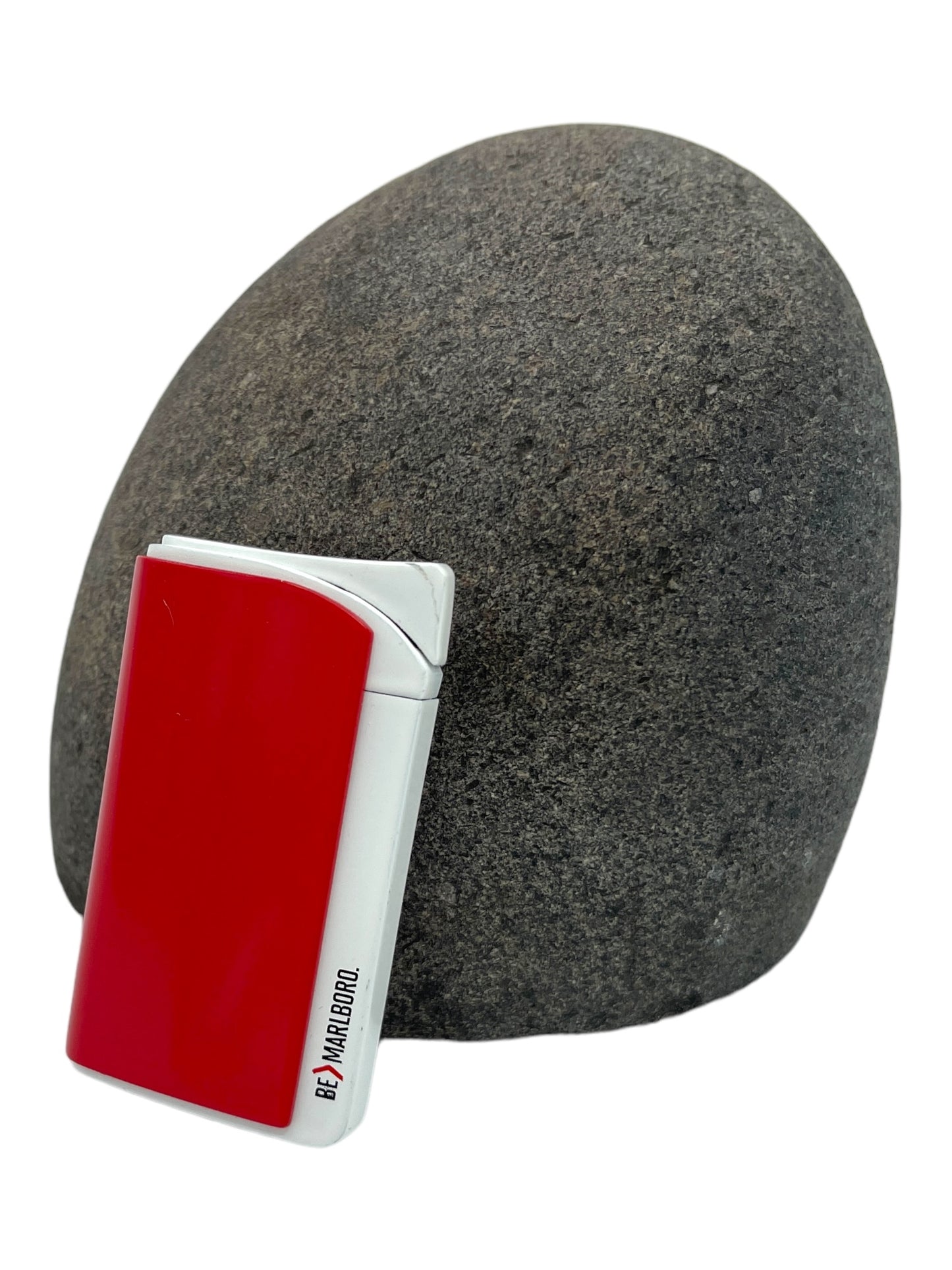 Marlboro Red 'Be Marlboro' Vintage Lighter - Genuine Design Luxury Consignment. New & Pre-Owned Clothing, Shoes, & Accessories. Calgary, Canada