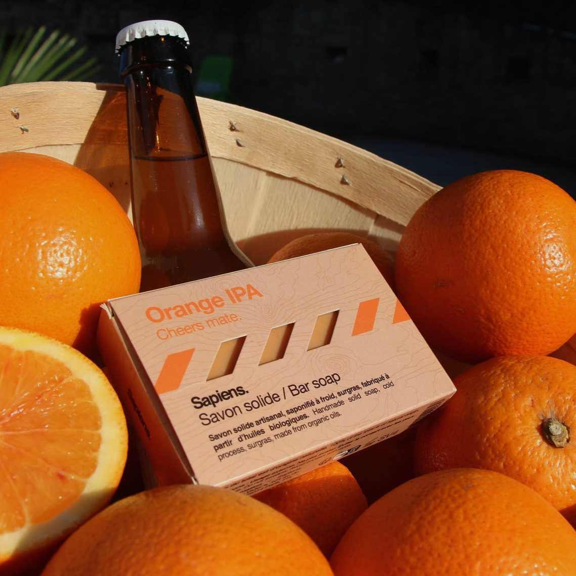 Sapiens Bar Soap Orange IPA - Genuine Design luxury consignment Calgary, Alberta, Canada New & pre-owned clothing, shoes, accessories.