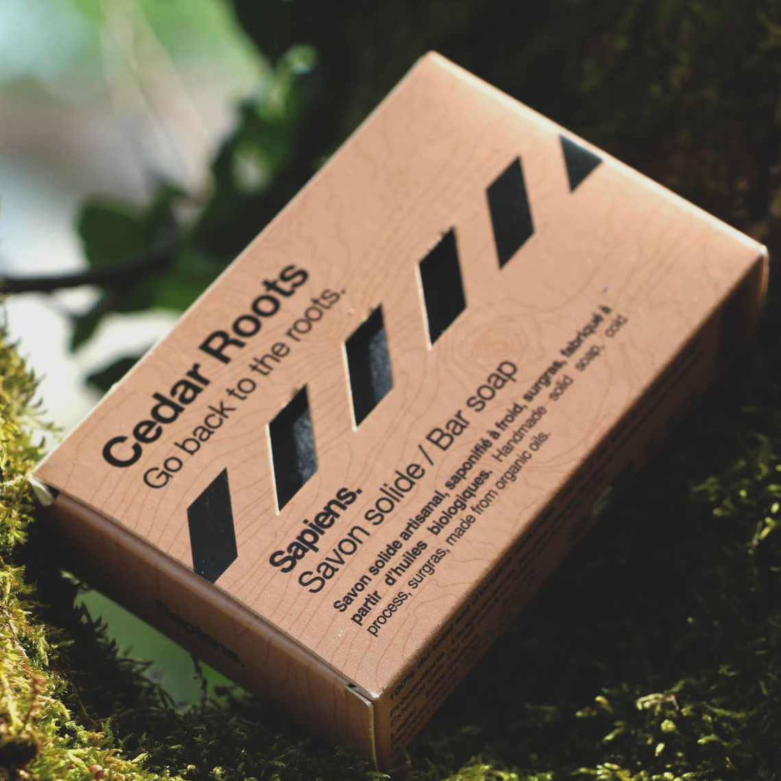Sapiens Bar Soap Cedar Root - Genuine Design luxury consignment Calgary, Alberta, Canada New & pre-owned clothing, shoes, accessories.