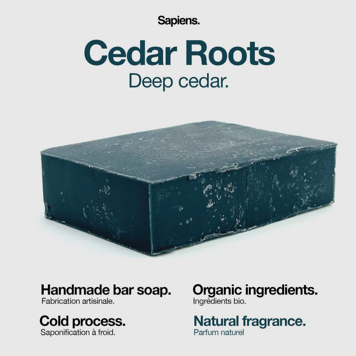 Sapiens Bar Soap Cedar Root - Genuine Design luxury consignment Calgary, Alberta, Canada New & pre-owned clothing, shoes, accessories.