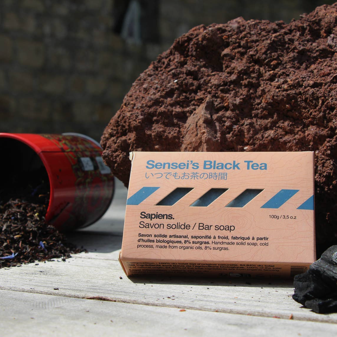 Sapiens Bar Soap Sensei's Black Tea - Genuine Design luxury consignment Calgary, Alberta, Canada New & pre-owned clothing, shoes, accessories.