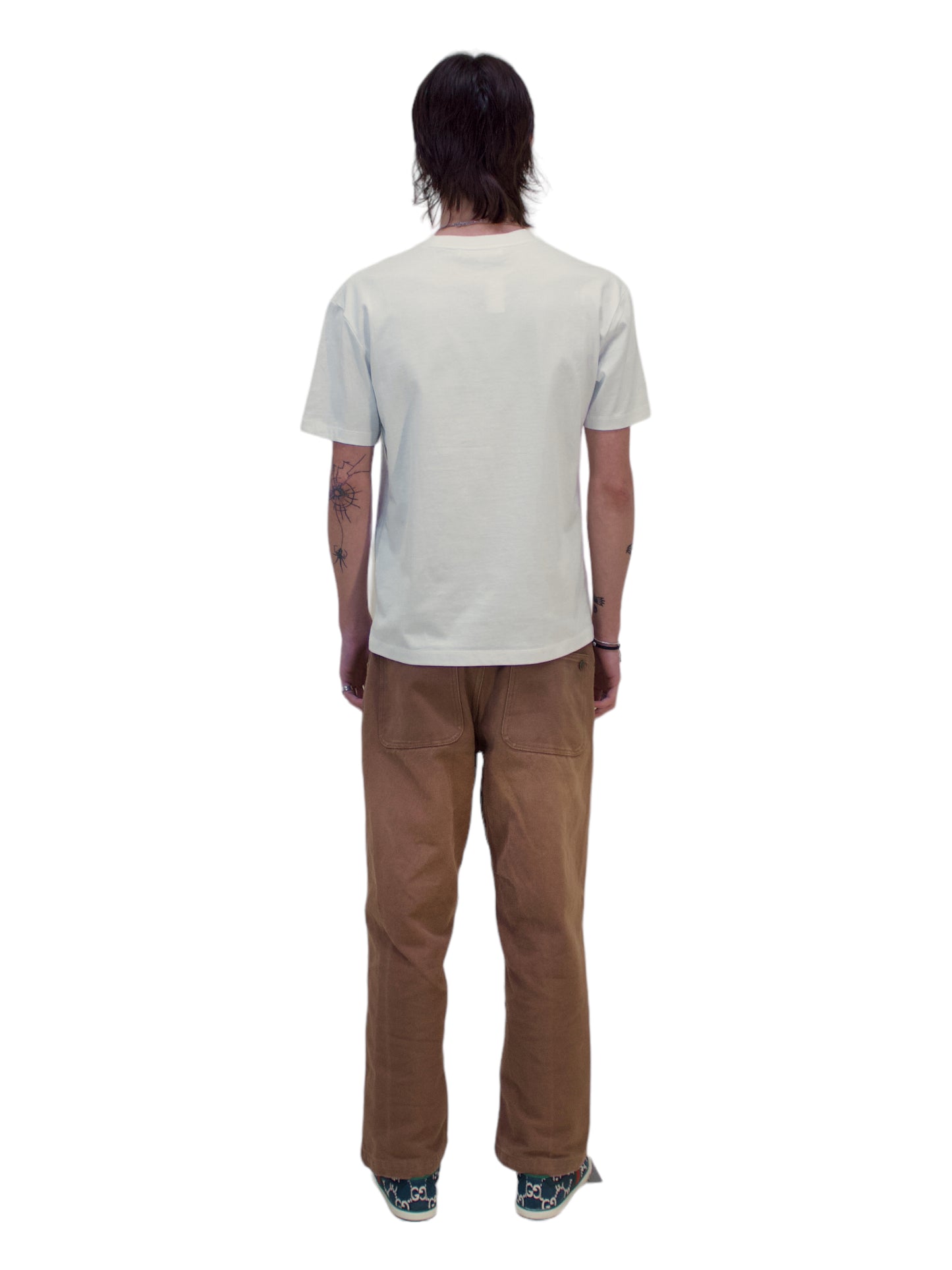 Alexander McQueen MCQ White Monster Print Jersey T Shirt - Genuine Design Luxury Consignment. New & Pre-Owned Clothing, Shoes, & Accessories. Calgary, Canada