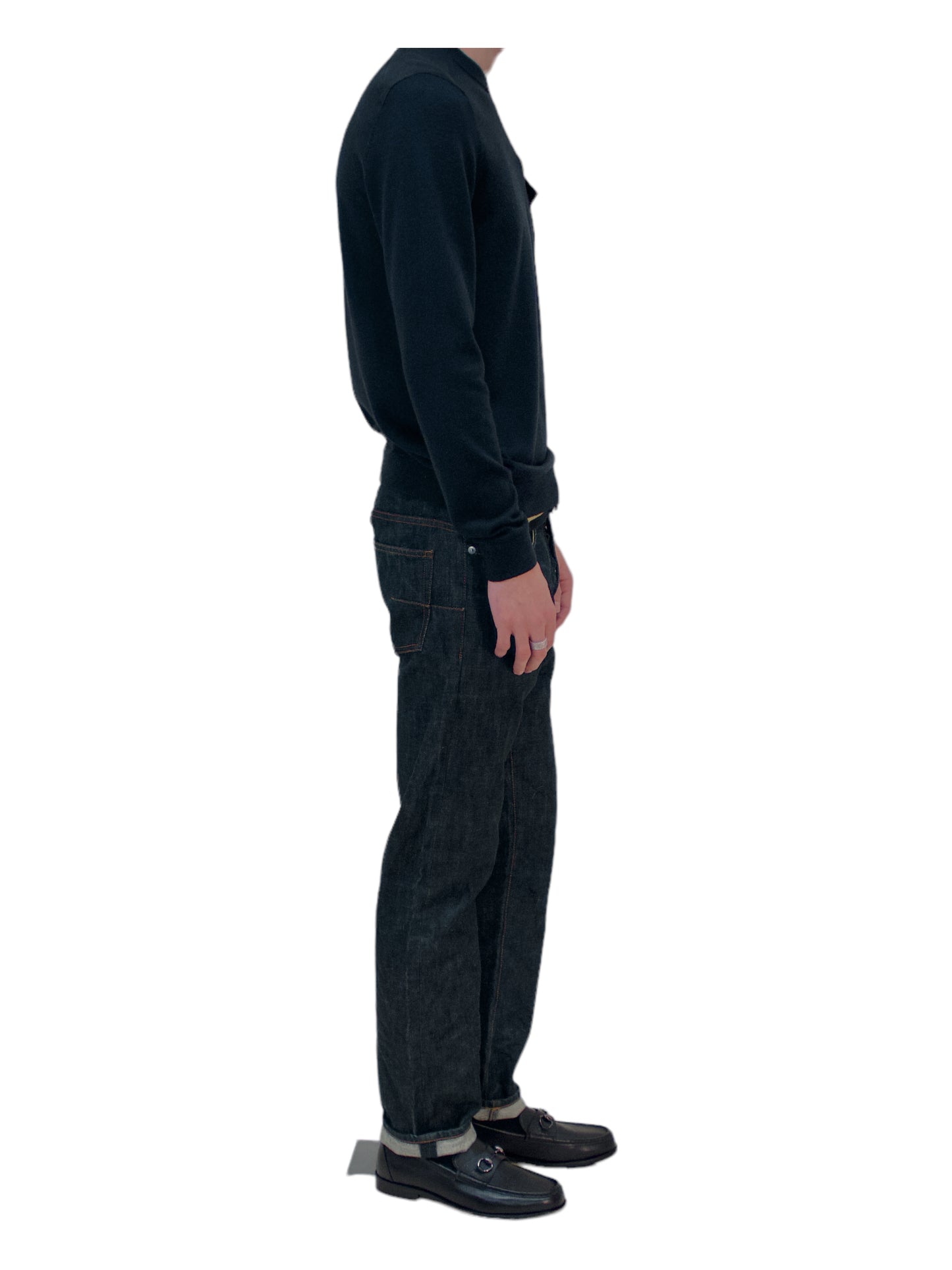 Christian Dior Indigo Straight Leg Selvedge Jeans - Genuine Design Luxury Consignment. New & Pre-Owned Clothing, Shoes, & Accessories. Calgary, Canada