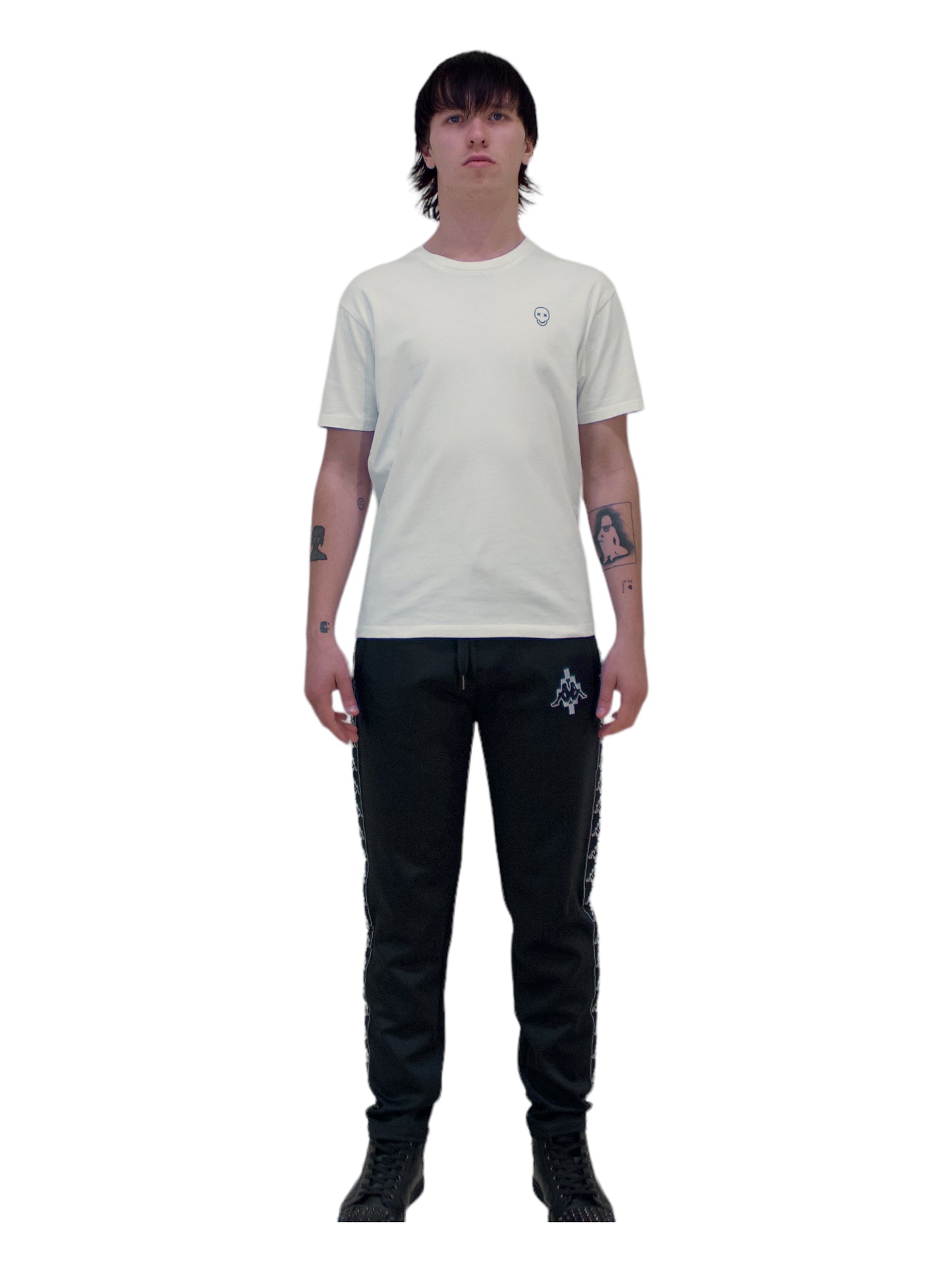 The Kooples White Skull Patch Cotton T Shirt - Genuine Design Luxury Consignment. New & Pre-Owned Clothing, Shoes, & Accessories. Calgary, Canada