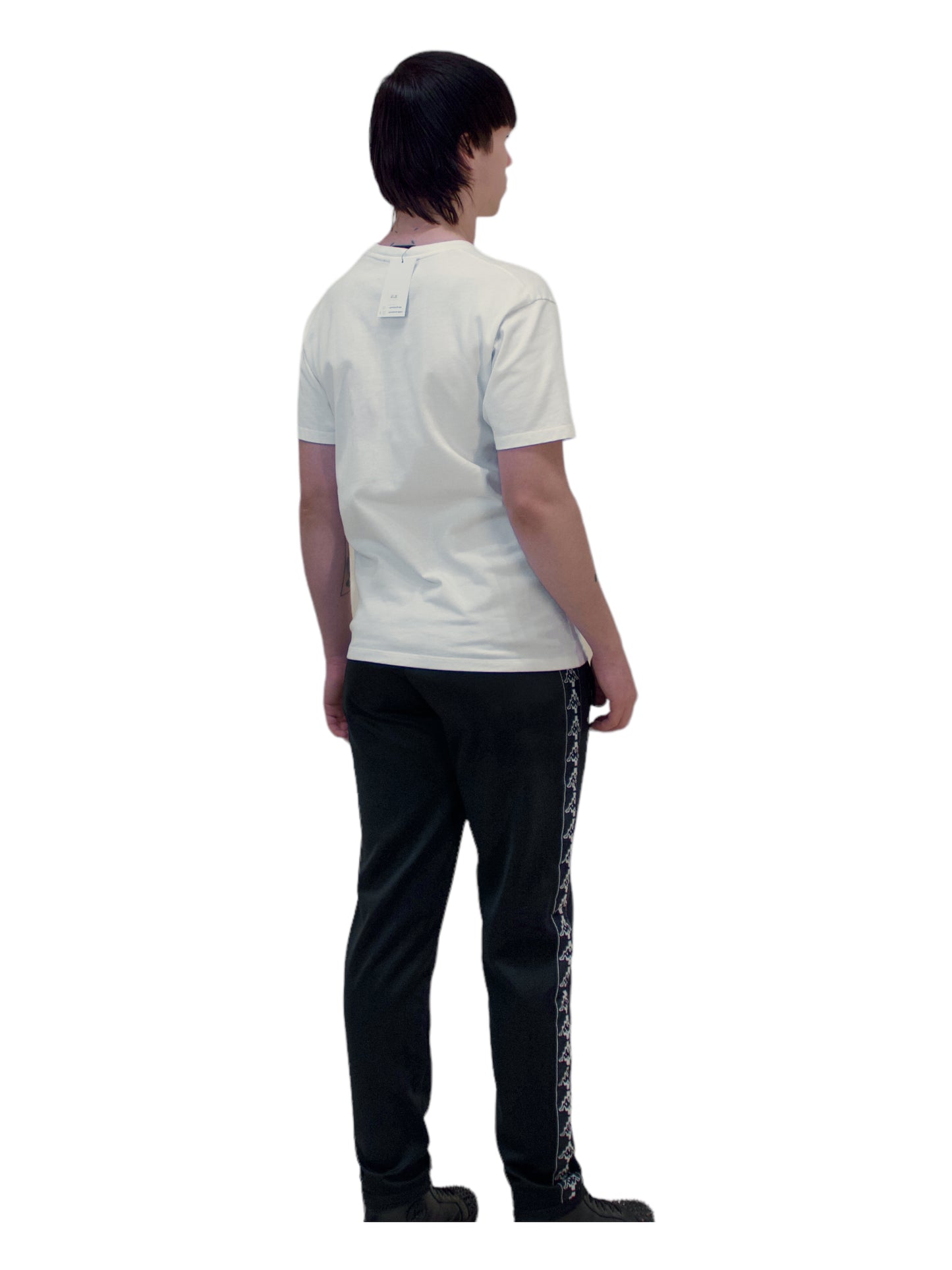 The Kooples White Skull Patch Cotton T Shirt - Genuine Design Luxury Consignment. New & Pre-Owned Clothing, Shoes, & Accessories. Calgary, Canada