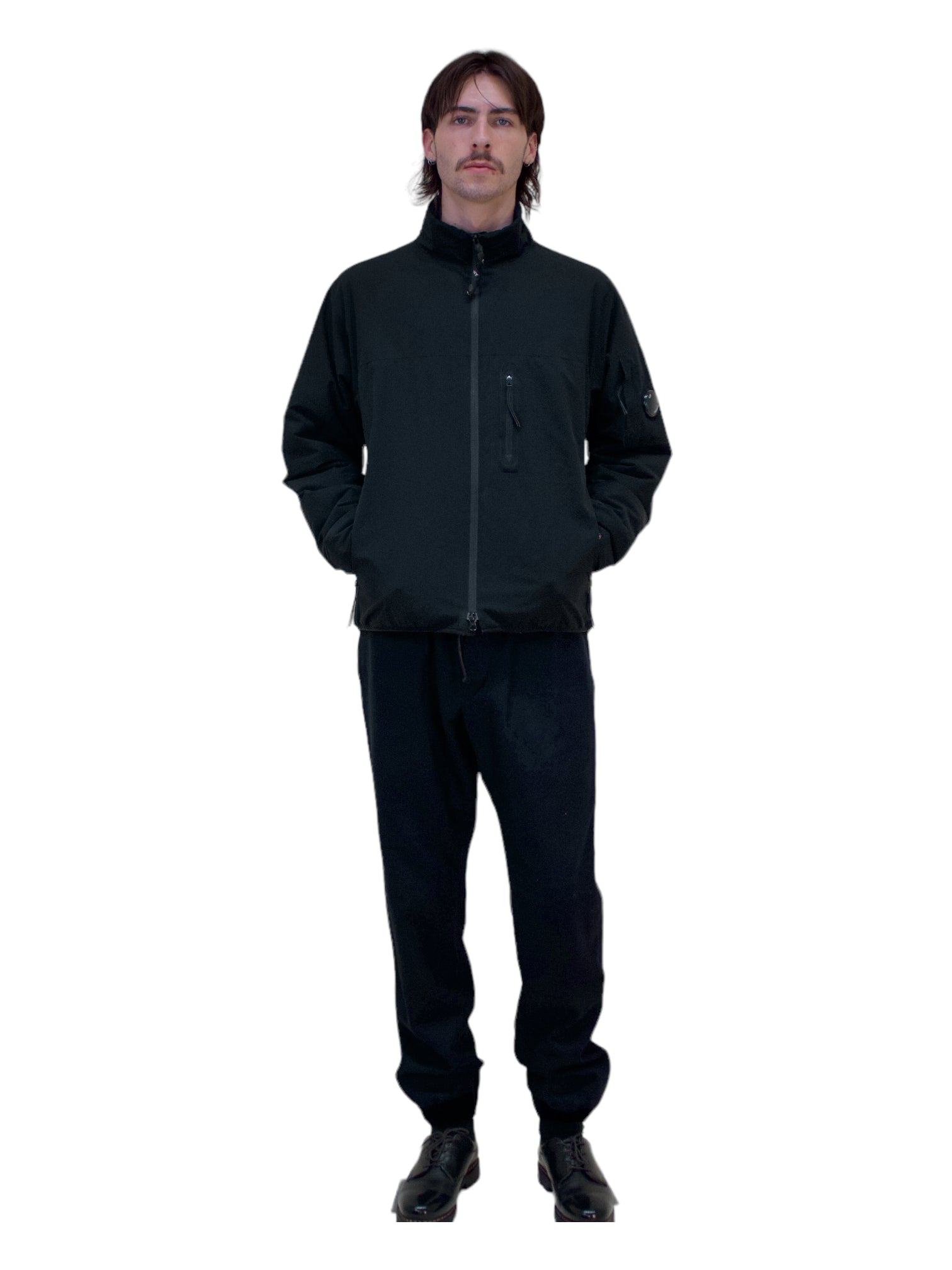 C.P. Company Black Pro-Tek Jacket - Genuine Design Luxury Consignment for Men. New & Pre-Owned Clothing, Shoes, & Accessories. Calgary, Canada